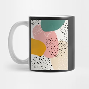 Abstract, Mid century modern kids wall art, Nursery room Mug